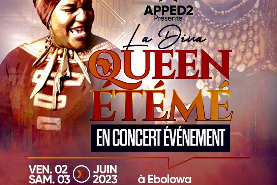 L’affiche culturelle du week-end : la Diva Queen Étemé en concert évènement à Ebolowa !