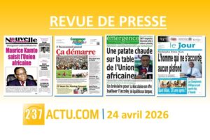 Revue de presse du 24 avril 2026